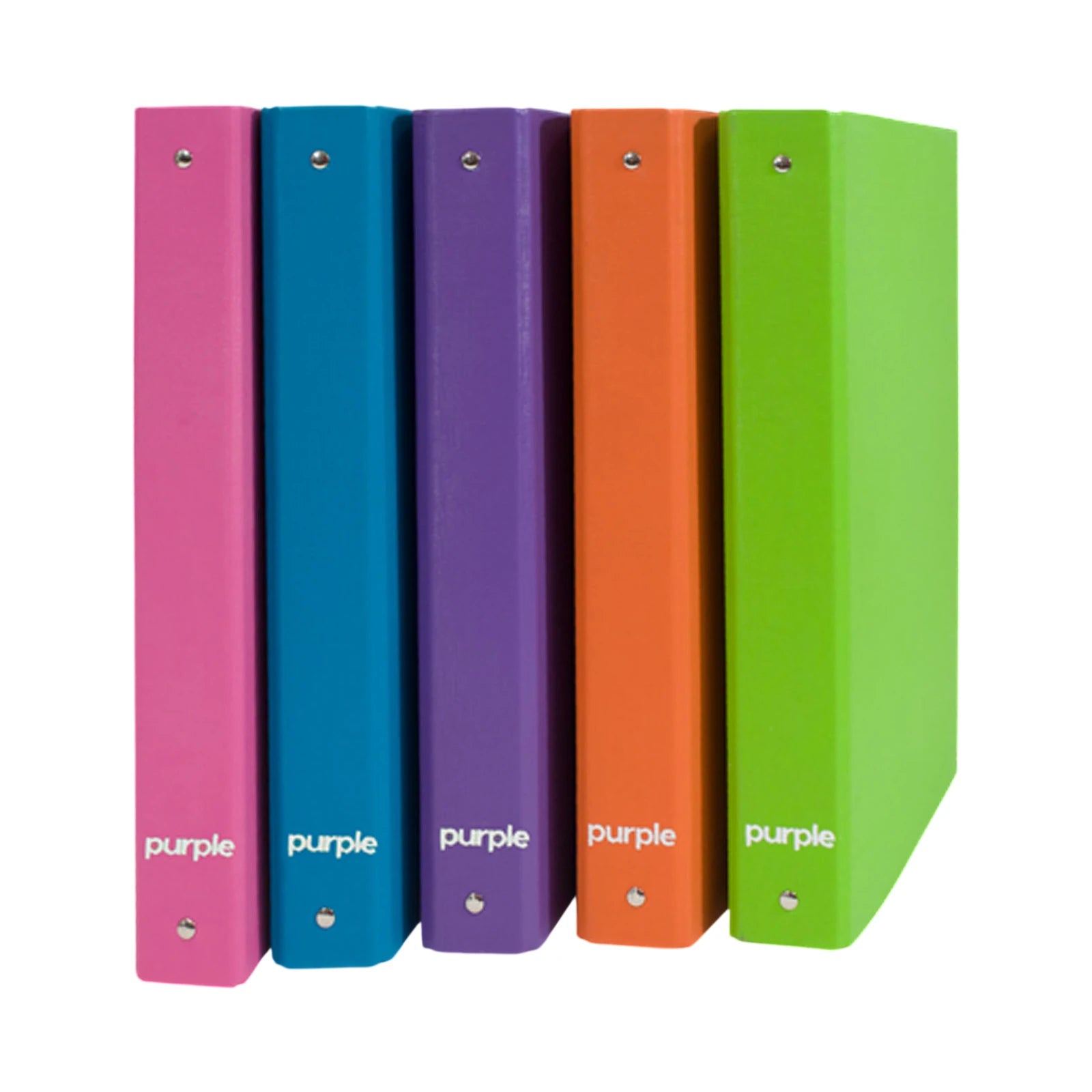 Classeur A4 rouge avec couverture rigide et anneaux