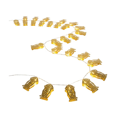 Guirlande Lumineuse Décorative Dorée - Librairie Oxford City