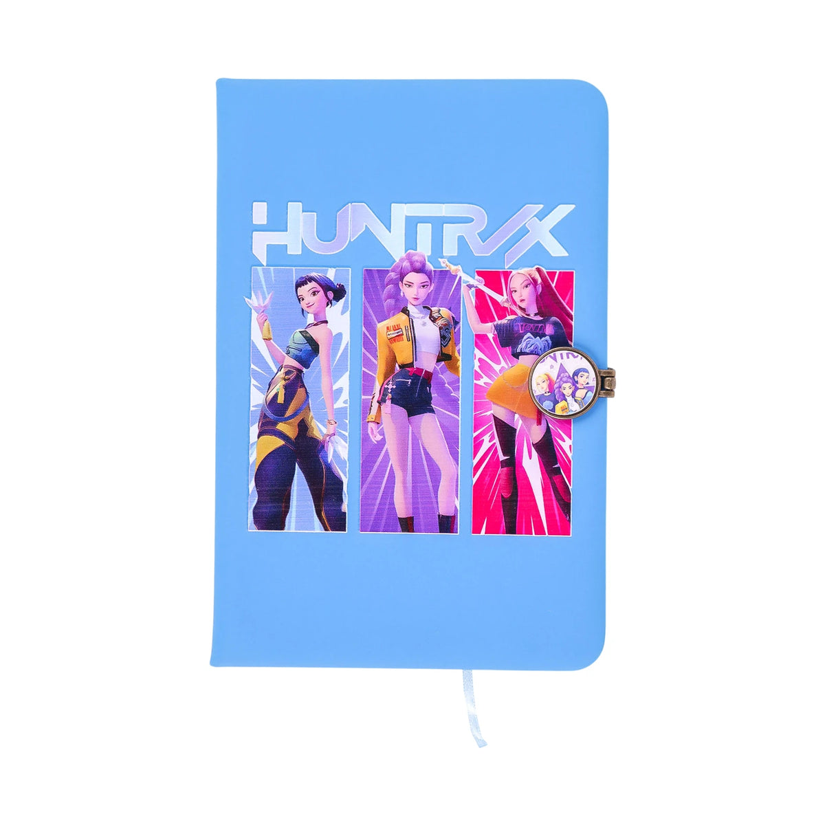 HUNTRX - Carnet A5 Fantaisie avec Verrou et Marque-Page - Librairie Oxford City