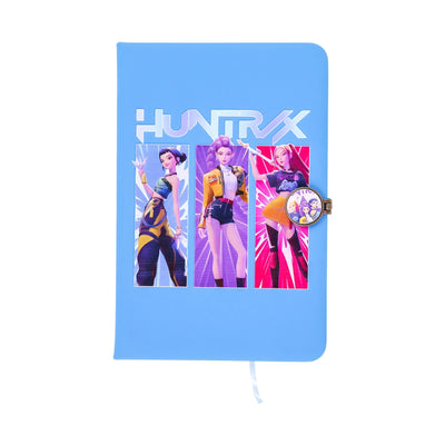 HUNTRX - Carnet A5 Fantaisie avec Verrou et Marque-Page - Librairie Oxford City