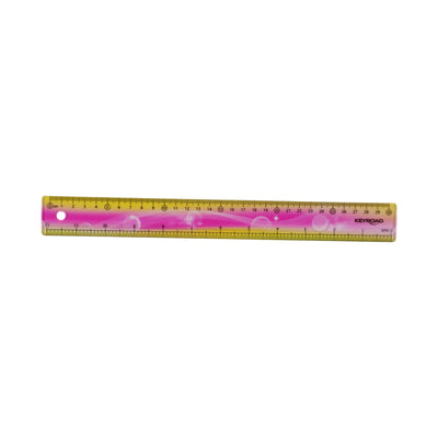 Keyroad - Règle Plate 30 cm en Plastique (Coloris Assortis) - Librairie Oxford City