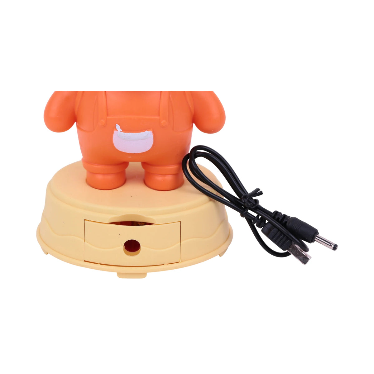 Veilleuse Lampe de Bureau Enfant Forme Ours — Col Flexible et Compartiment de Rangement