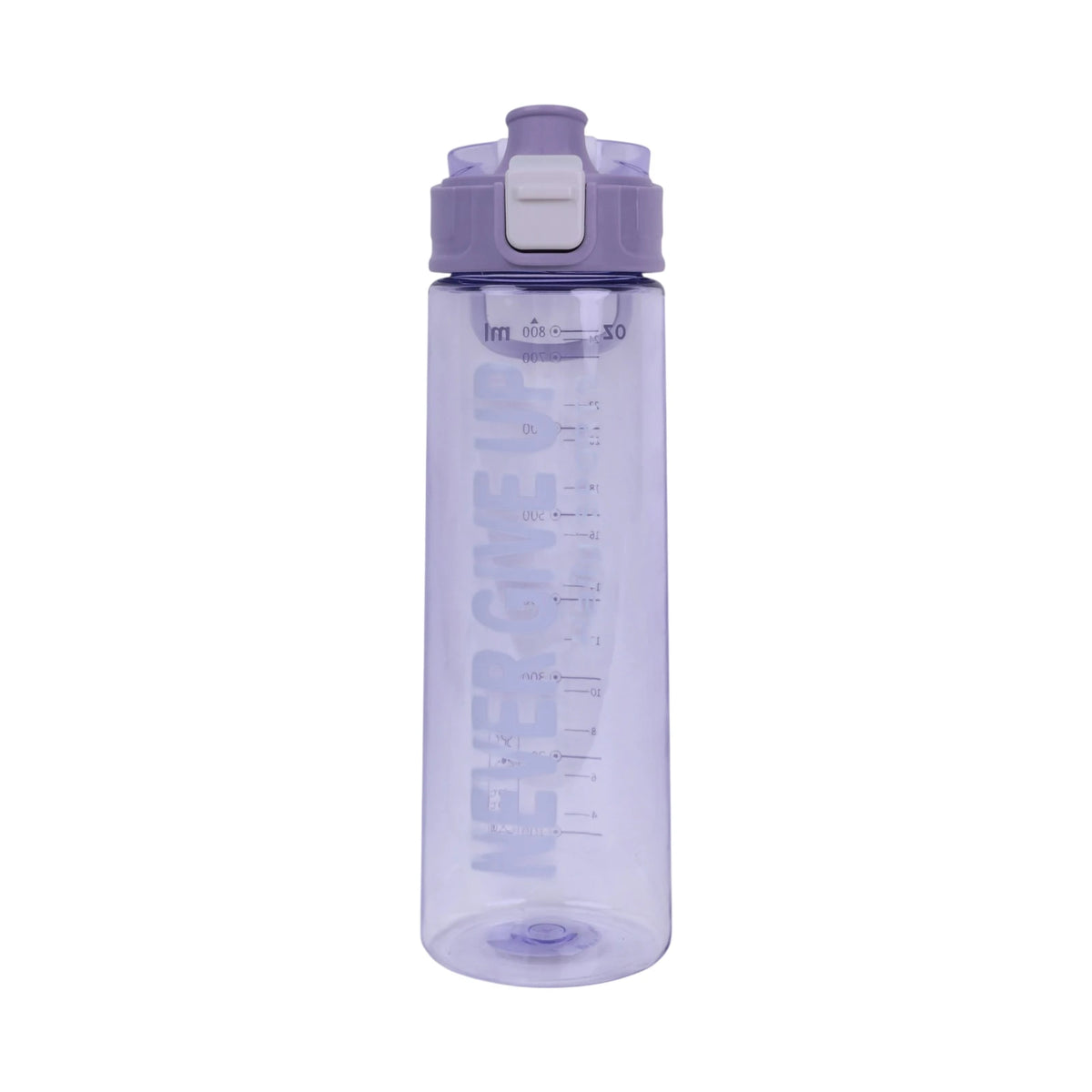 Hailey - Bouteille d'eau 800ml avec graduations — Violet