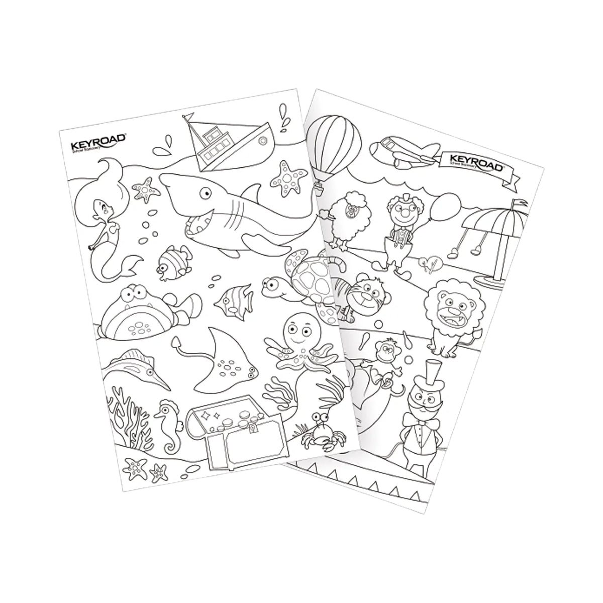 Keyroad - Valisette Color Kit 16 Pièces Motif Hibou