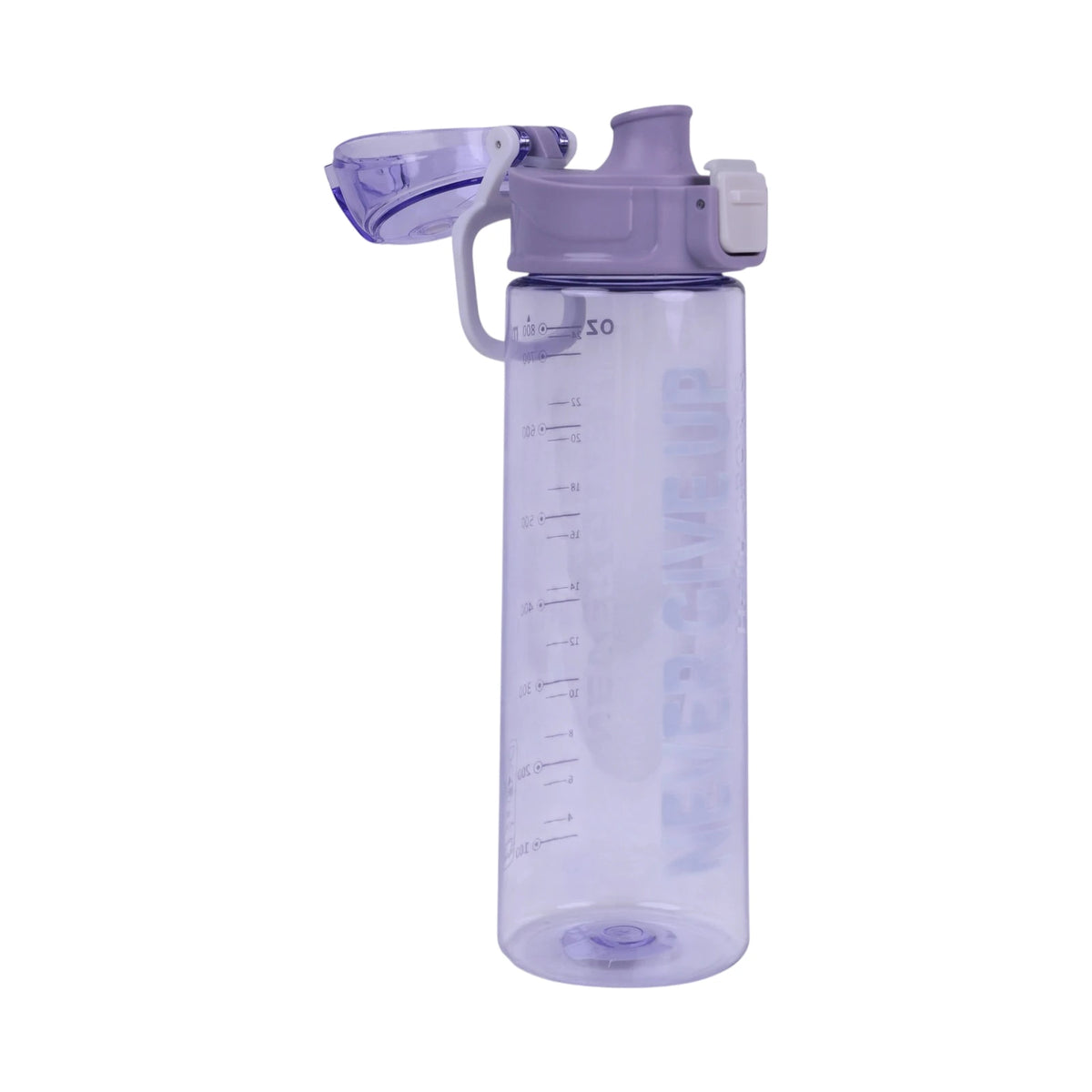 Hailey - Bouteille d'eau 800ml avec graduations — Violet