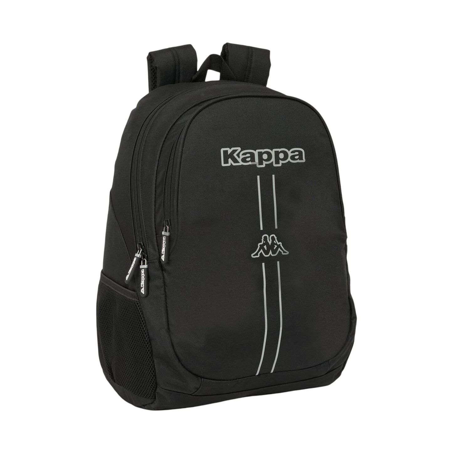 Kappa - Sac à Dos Noir Compartiment Principal & Poche Frontale - Librairie Oxford City
