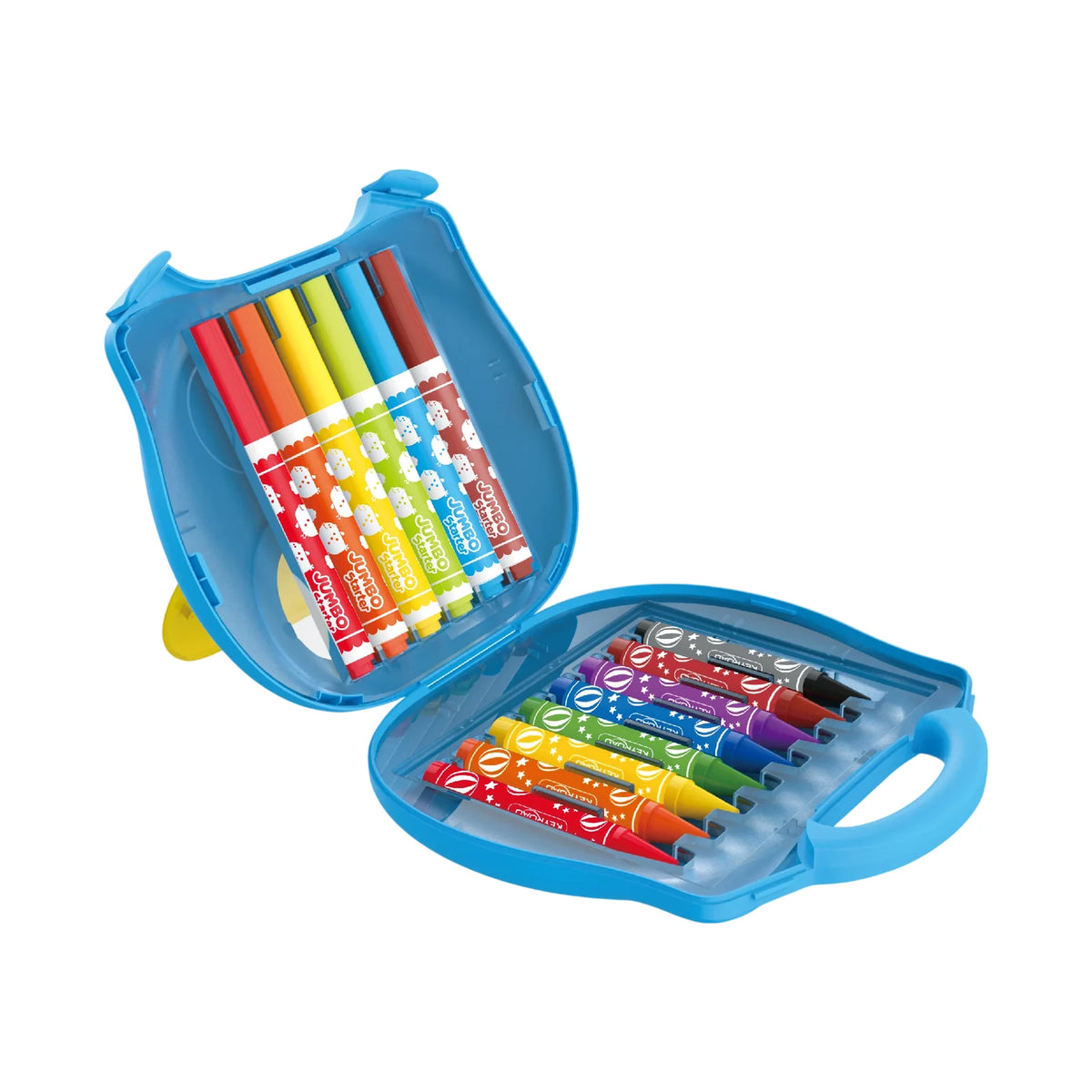 Keyroad - Valisette Color Kit 16 Pièces Motif Hibou