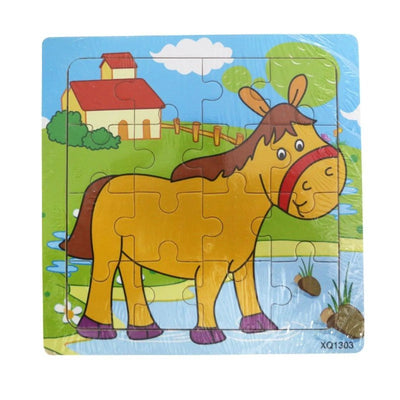 PUZZLE EN BOIS 16 PIECES - Librairie Oxford City