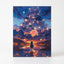 Tableau Diamand 50x40cm - Librairie Oxford City