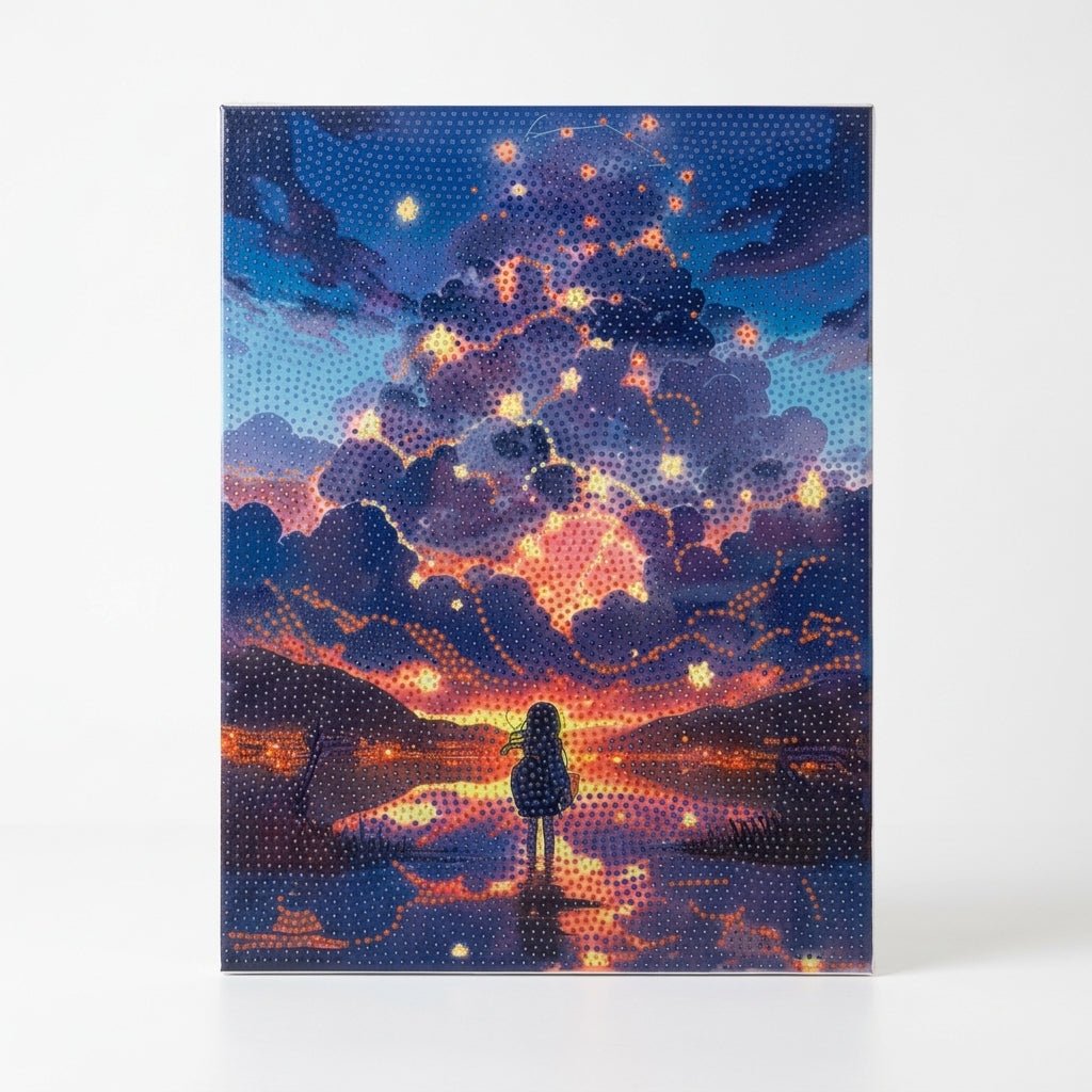 Tableau Diamand 50x40cm - Librairie Oxford City