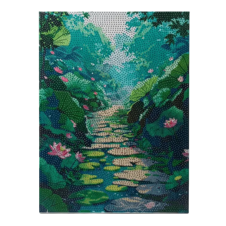 Tableau Diamand 50x40cm - Librairie Oxford City