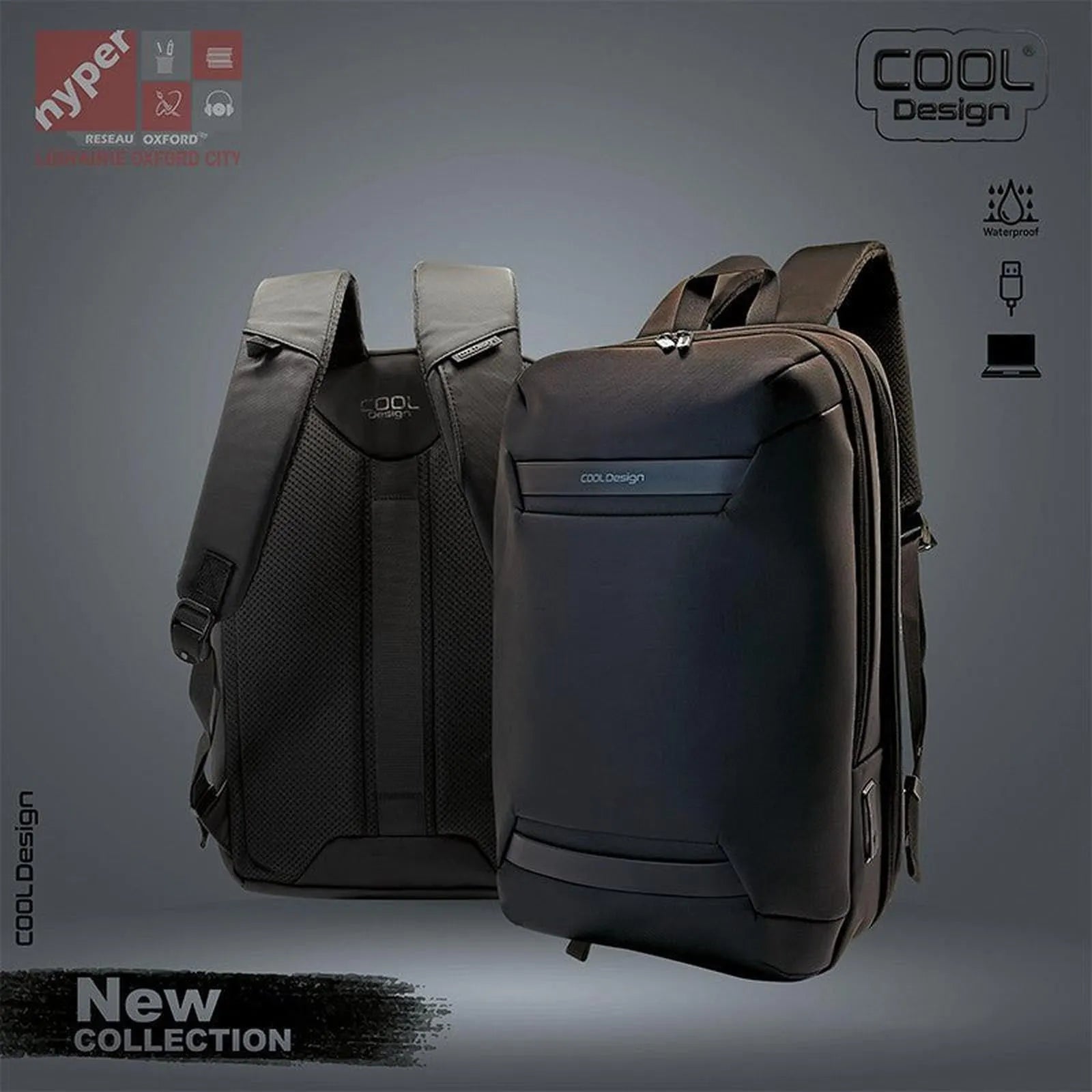 Sac à dos COOL Design - CD7677 - Librairie Oxford City