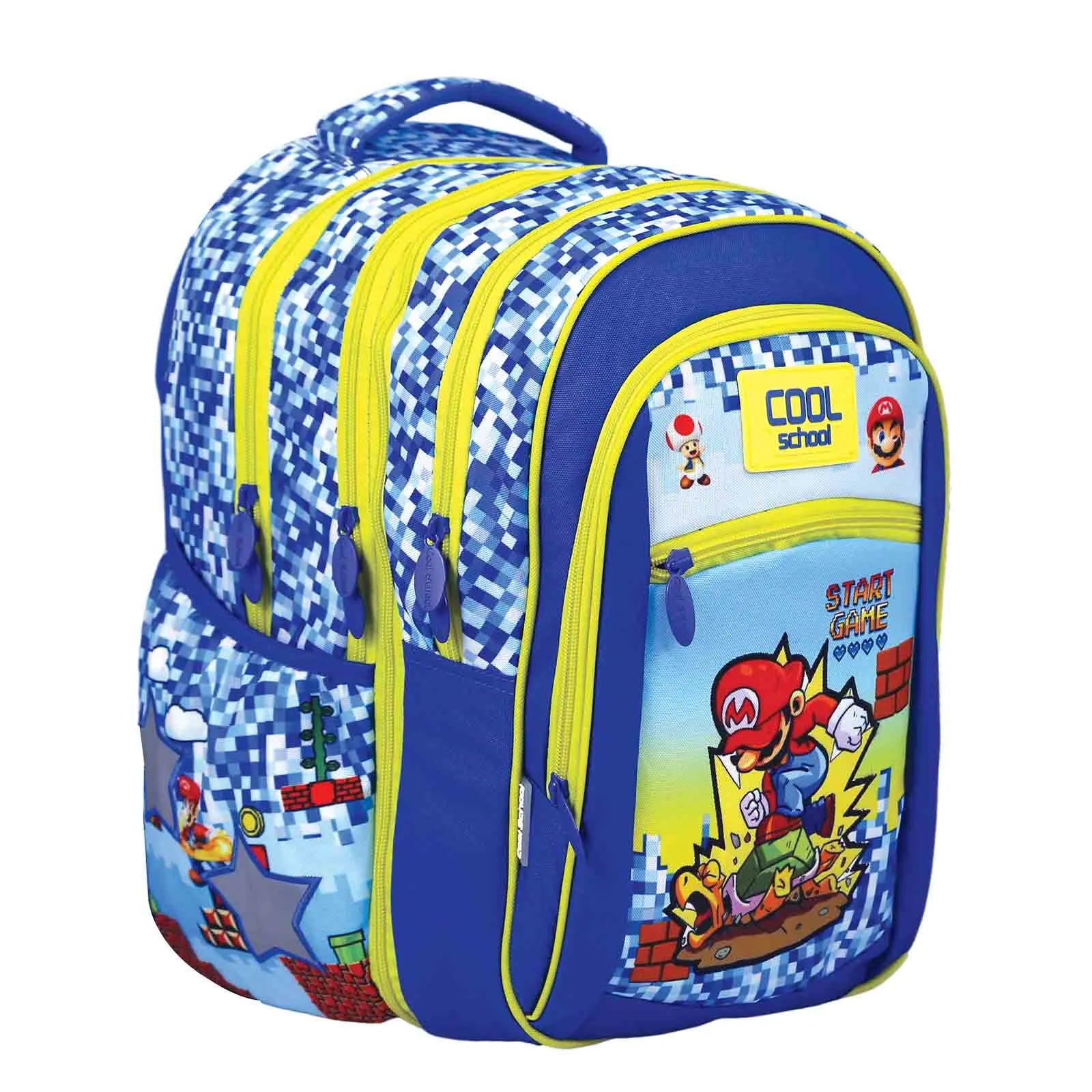 🎮 Sac à Dos Ergo Mario 2en1 COOL SCHOOL – Modulable, Ergonomique & Fun - Librairie Oxford City