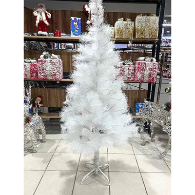 Sapin de noël blanc 180cm - Librairie Oxford City