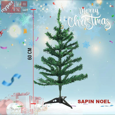 Sapin de noël vert 60cm - Librairie Oxford City