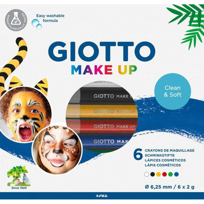 SET 6 CRAYONS GIOTTO MAKE UP CLASSIC - Librairie Oxford City