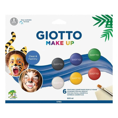 SET 6 FACE PAINT GIOTTO MAKE UP CLASSIC - Librairie Oxford City