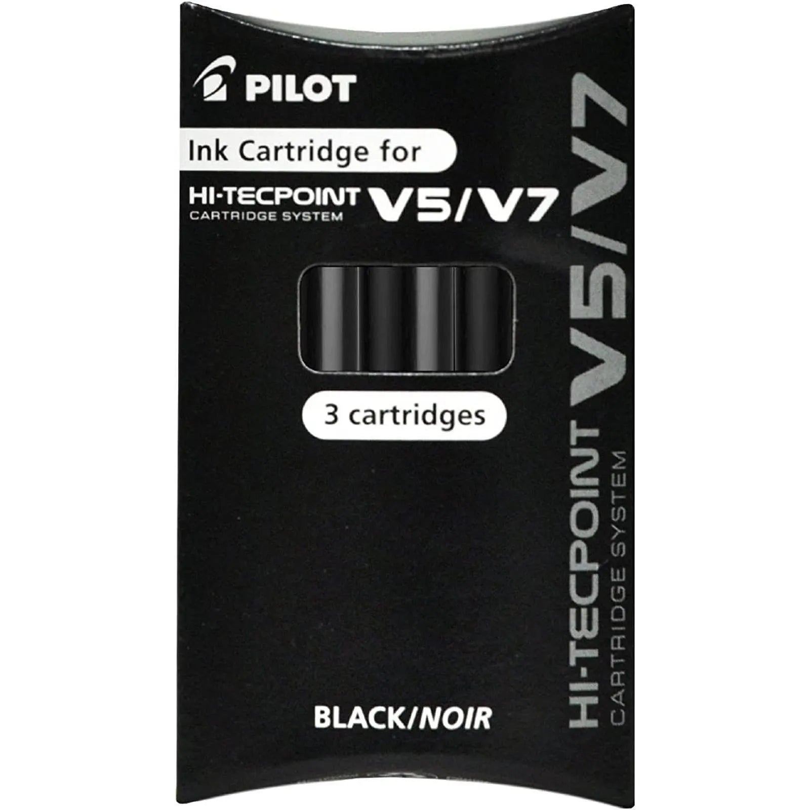 SET DE 3 CART. V5/V7 RECHAR/NOIR PILOT - Librairie Oxford City