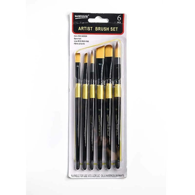 Set de 6 pinceaux WORISON - Librairie Oxford City
