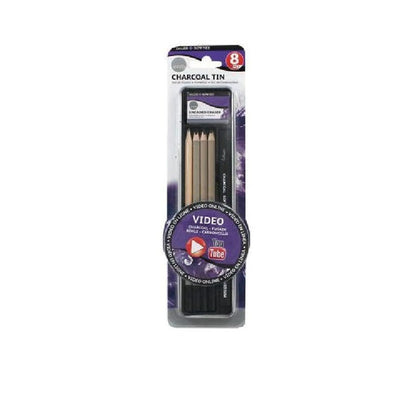 SET DE FUSAIN 8PC SIMPLY - Librairie Oxford City
