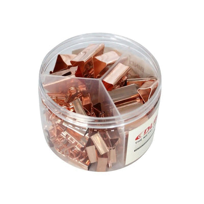 SET DE PINCE A CLIP COULEUR OR ROSE - Librairie Oxford City
