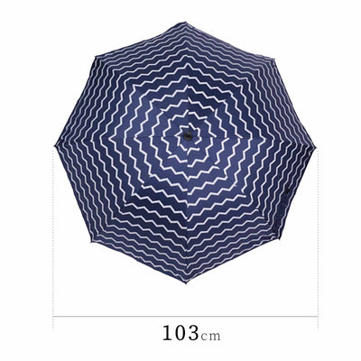 Parapluie Adulte Compact — Motif Zigzag - Librairie Oxford City