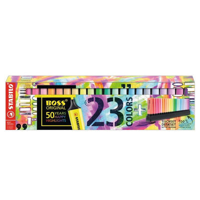Stabilo Boss bureau de 23 - Librairie Oxford City