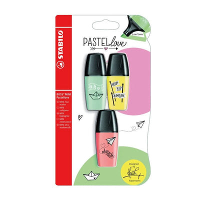 Stabilo Boss mini pastel de 3 - Librairie Oxford City