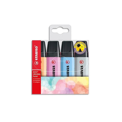 STABILO BOSS PASTEL DE 4 - Librairie Oxford City