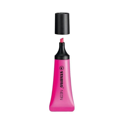 STABILO NEON ROSE MAGENTA - Librairie Oxford City