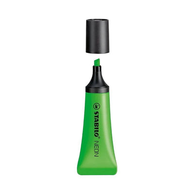 STABILO NEON VERT - Librairie Oxford City