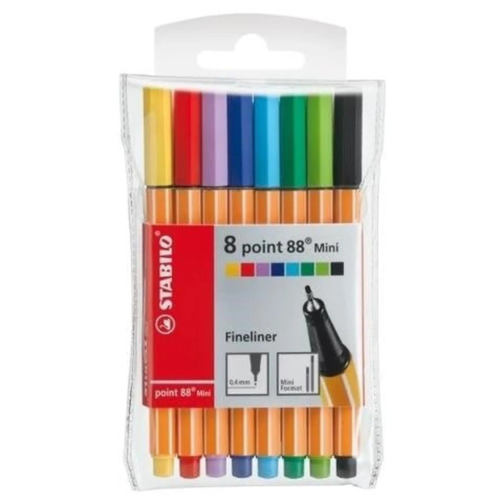 STABILO POINT 88 MINI DE 8 - Librairie Oxford City