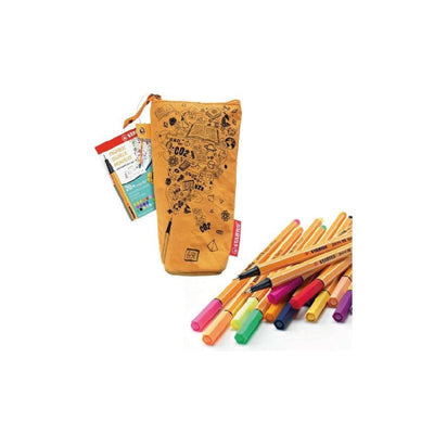 Stabilo point fineliner de 20 + trousse - Librairie Oxford City