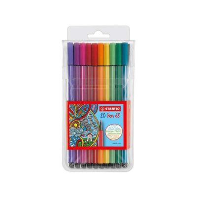 STABILO STYLO FIBRE PEN 20 COULEURS - Librairie Oxford City