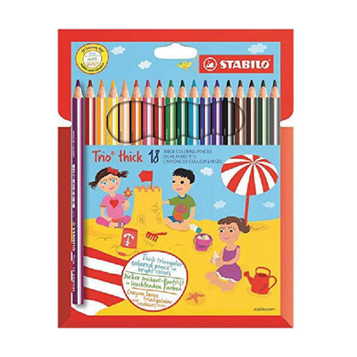 Stabilo trio 18 couleurs - Librairie Oxford City