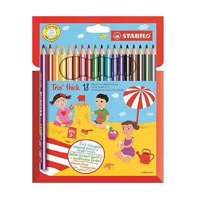 Stabilo trio 18 couleurs - Librairie Oxford City