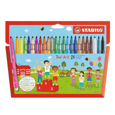 Stabilo trio A - Z feutre de 24 - Librairie Oxford City