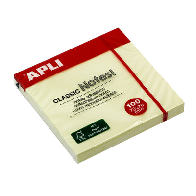 Stick Note 75x75 100F APLI - Librairie Oxford City