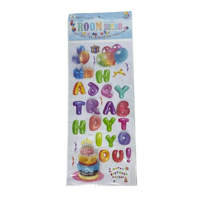 STICKERS ROOM DECOR - 935 - Librairie Oxford City