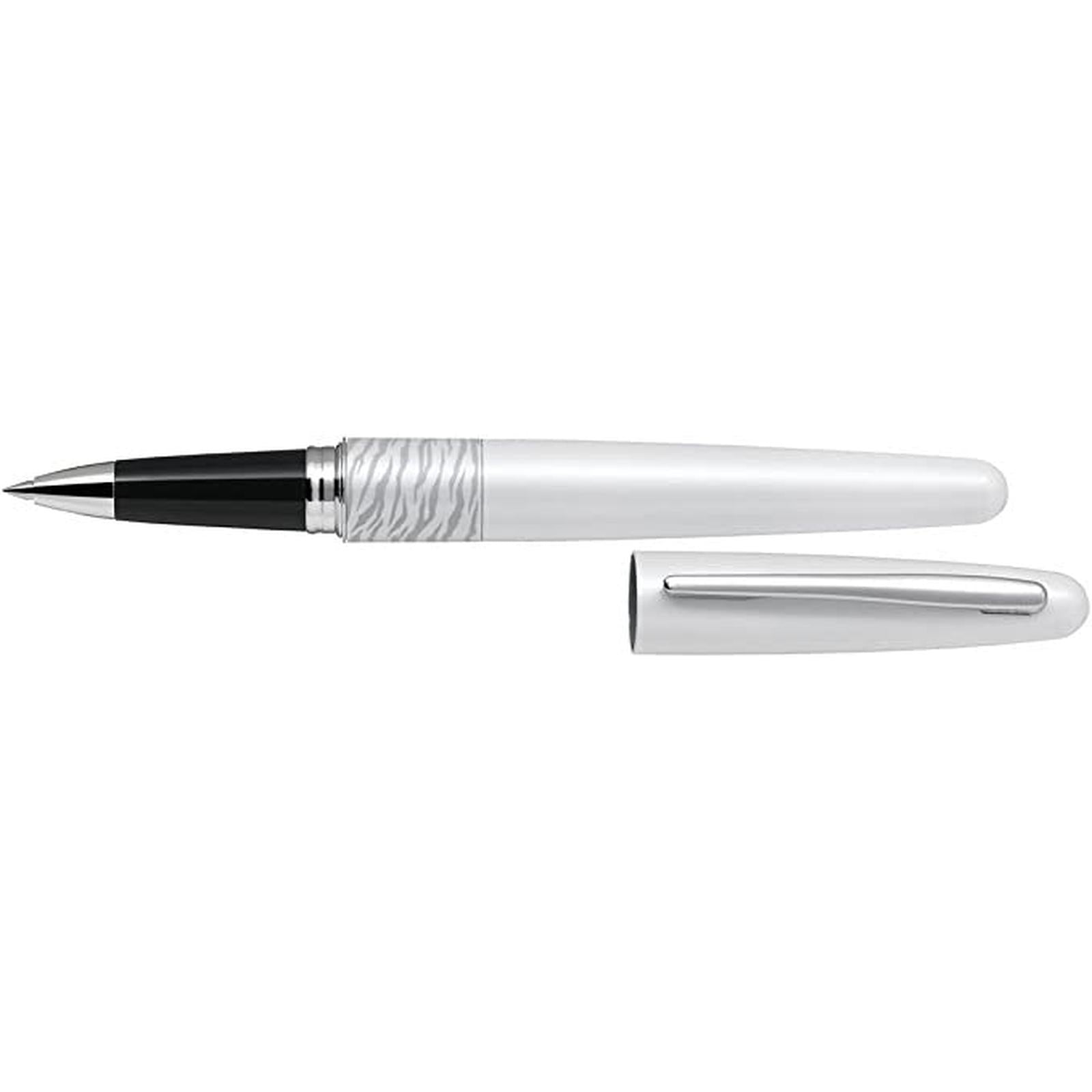 STYLO A BILLE MR2 TIGER BLANC PILOT - Librairie Oxford City