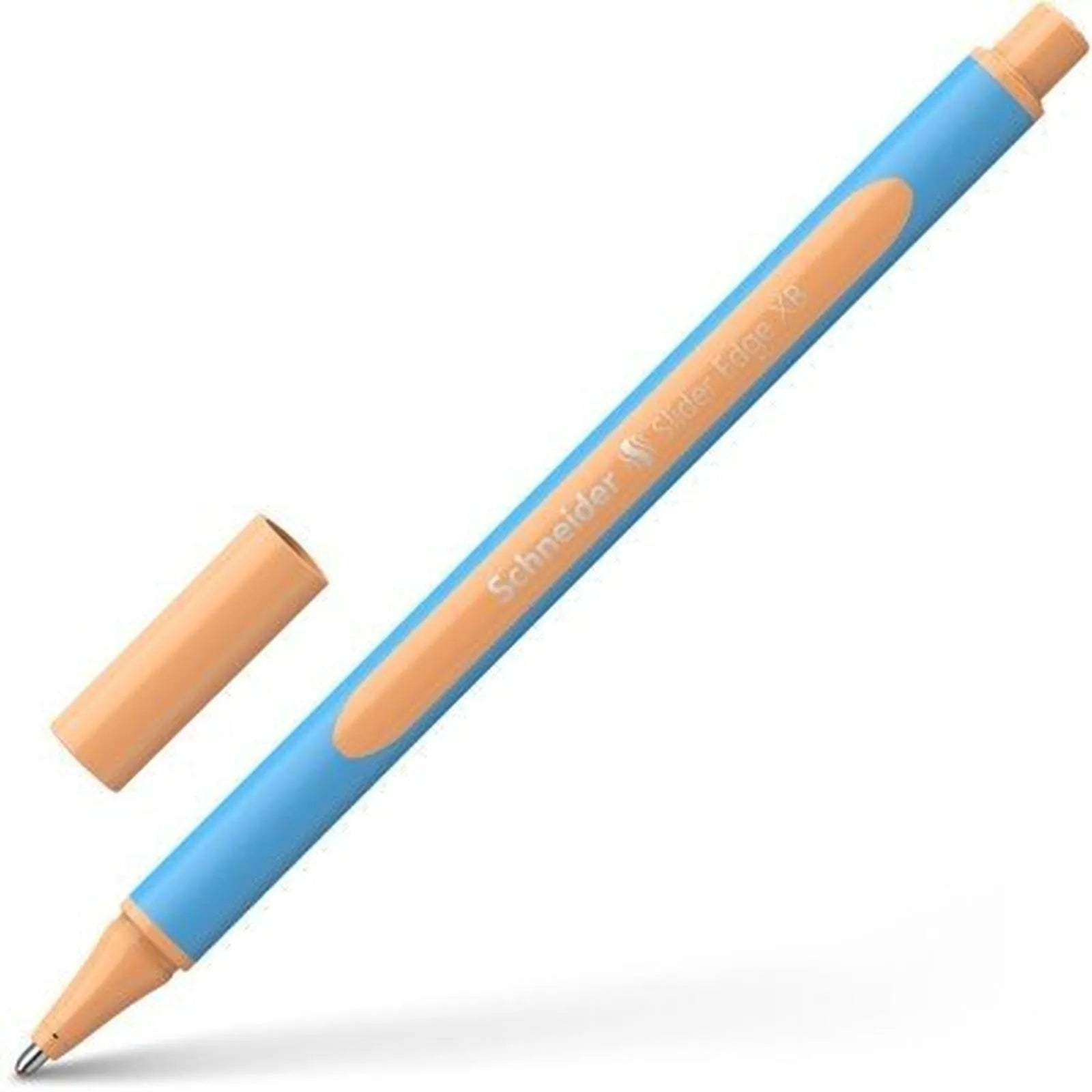 Stylo à bille SCHNEIDER "Slider Edge XB", 0,7 mm, avec capuchon, Peach - Librairie Oxford City