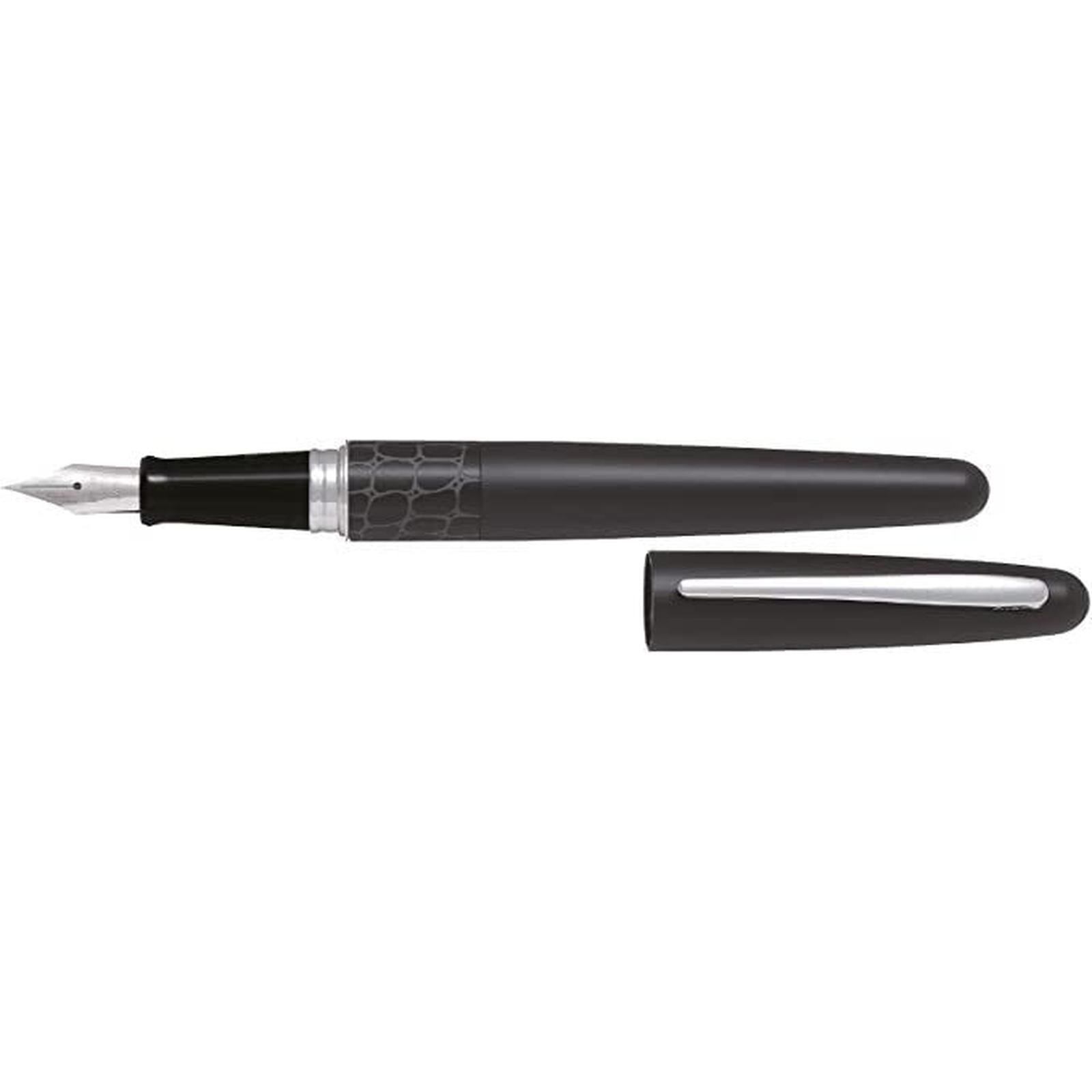 Stylo a Plume MR2 CROCODILE NOIR PILOT - Librairie Oxford City