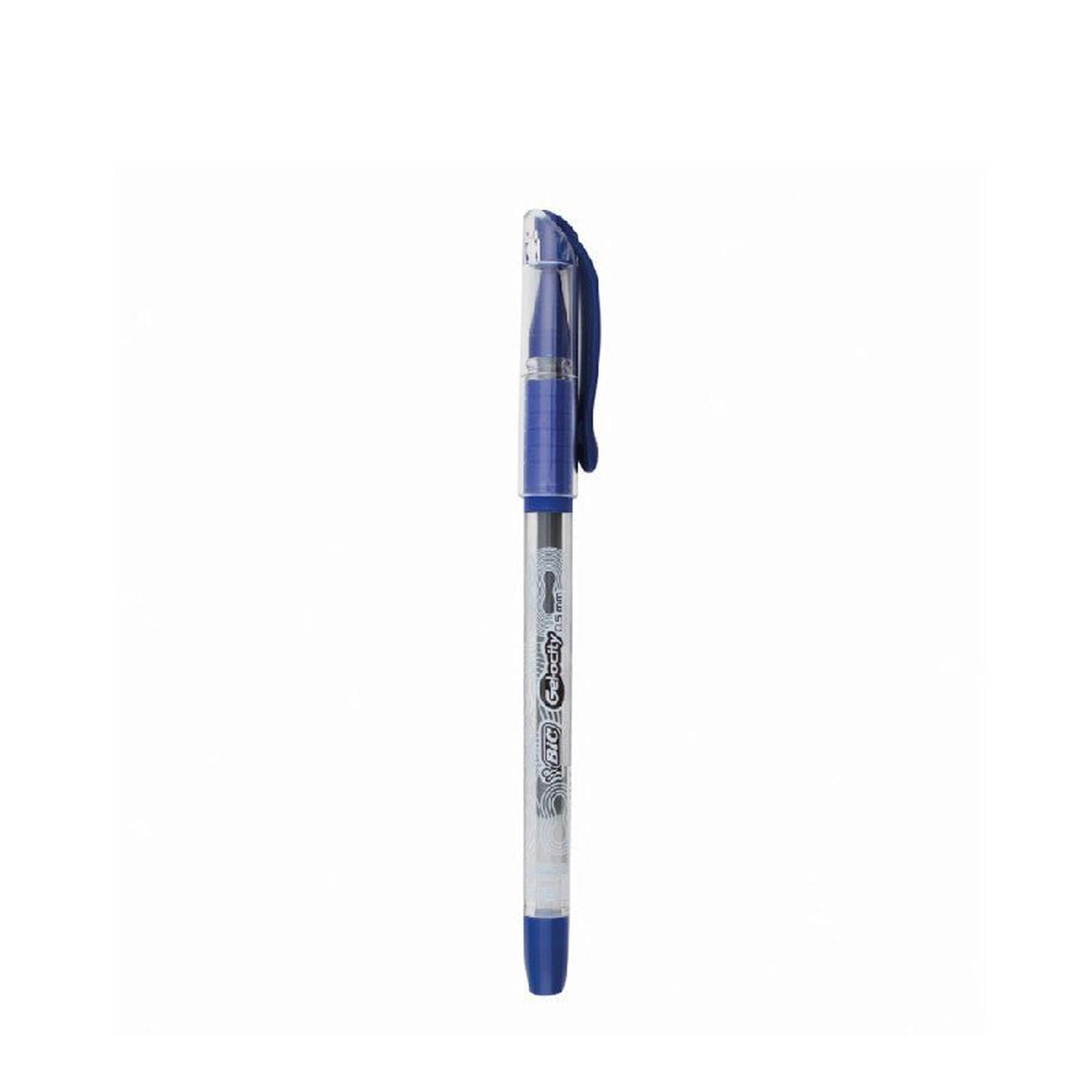 Stylo gel bleu - Librairie Oxford City