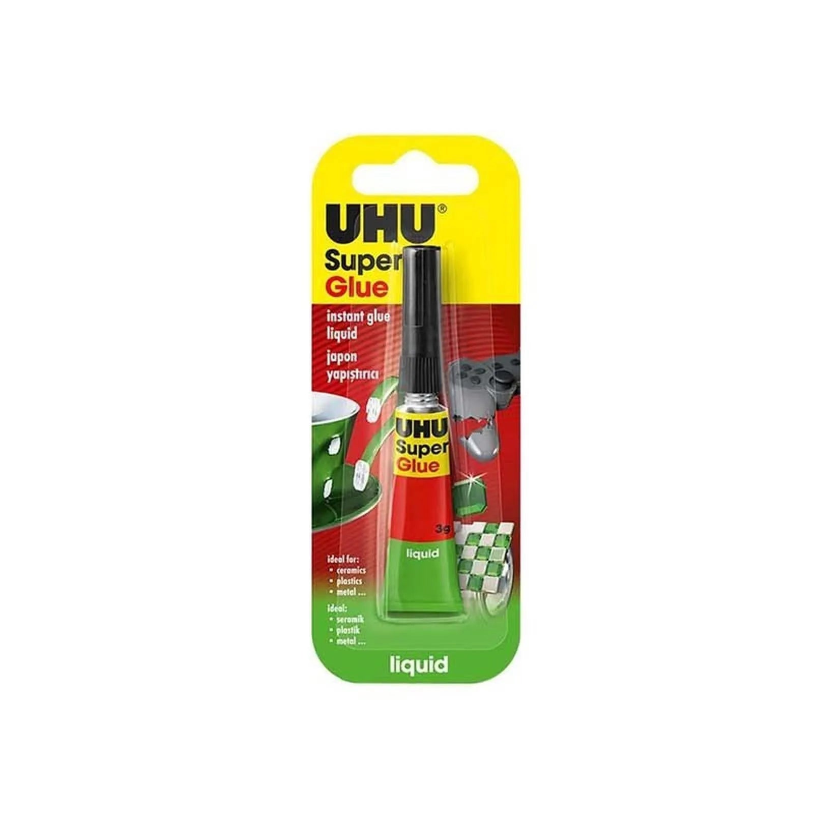Super Glue Liquide 3g UHU - Librairie Oxford City