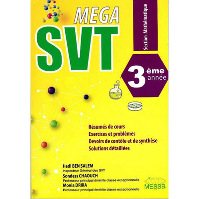 SVT MEGA - 3éme Sc Mathématiques - Librairie Oxford City