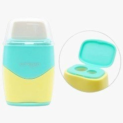 Taille Crayon + Gomme Couleur Pastel - KEYROAD - Librairie Oxford City