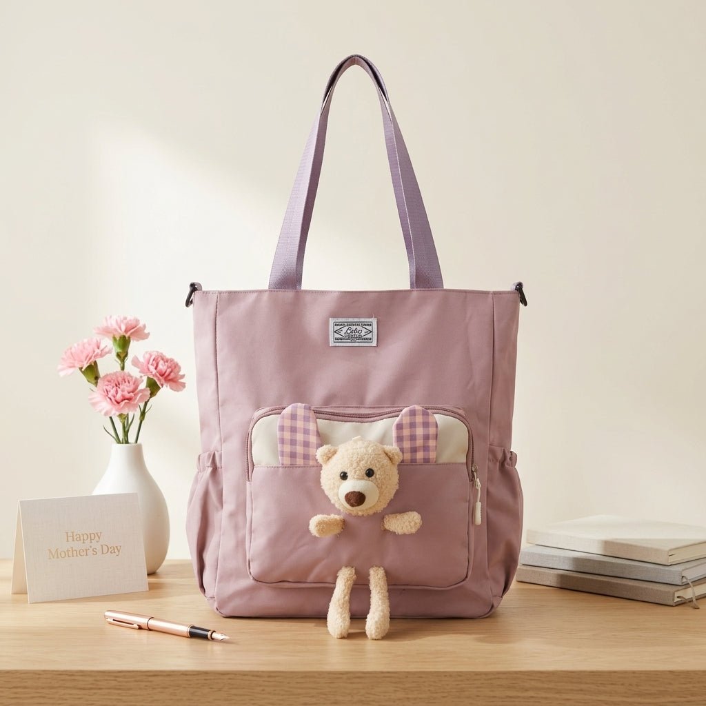 Tote Bag Ours en Peluche - Librairie Oxford City