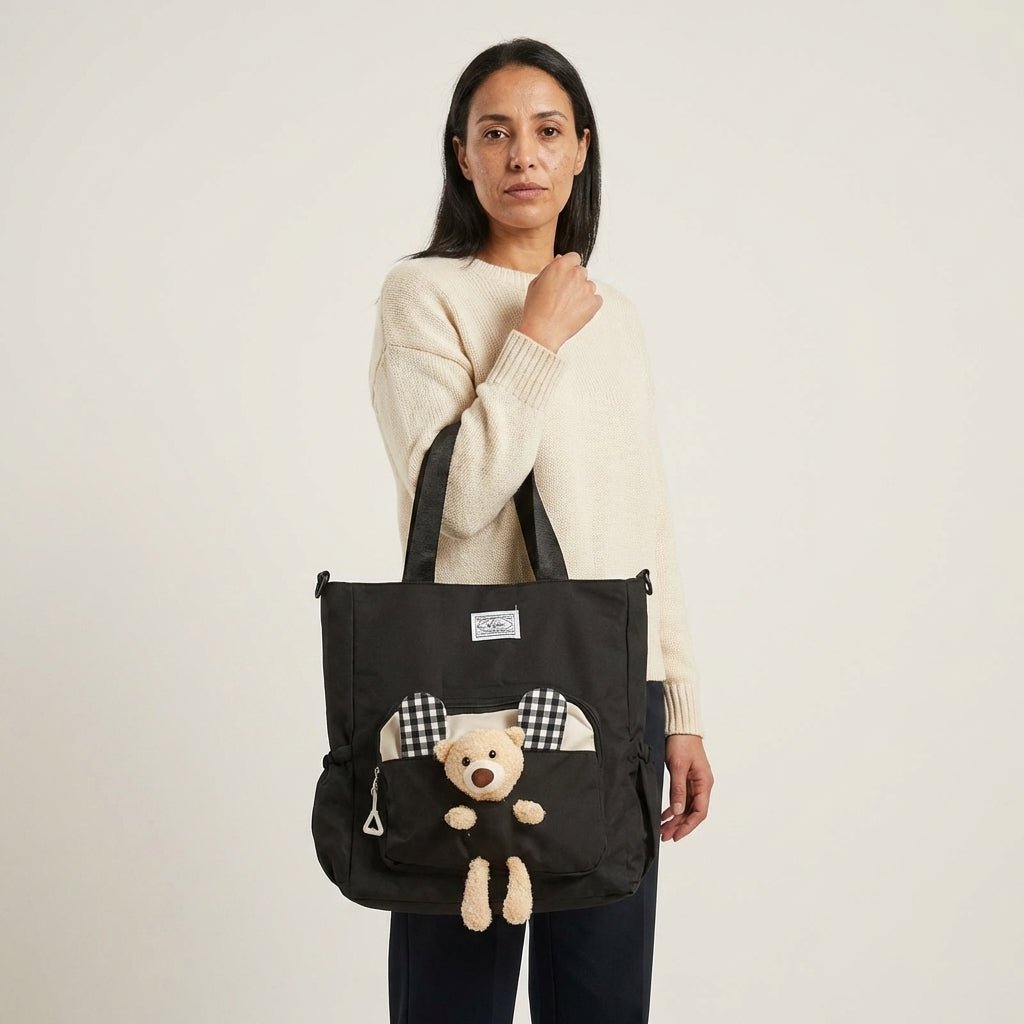 Tote Bag Ours en Peluche - Librairie Oxford City