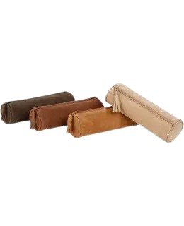 Trousse Cuir Pompon - VIQUEL-Bagagerie-Librairie Oxford City