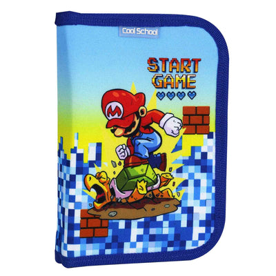 Trousse Plat Mario COOL SCHOOL-Bagagerie-Librairie Oxford City
